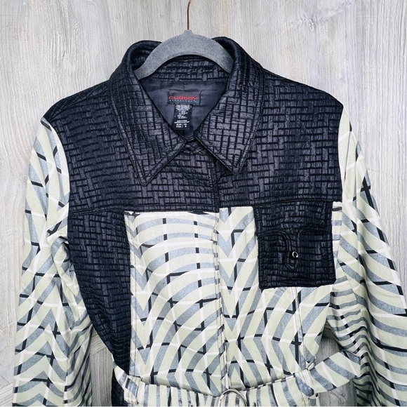 Custo Barcelona Multi Patch Print Trench Coat - Picture 3 of 8